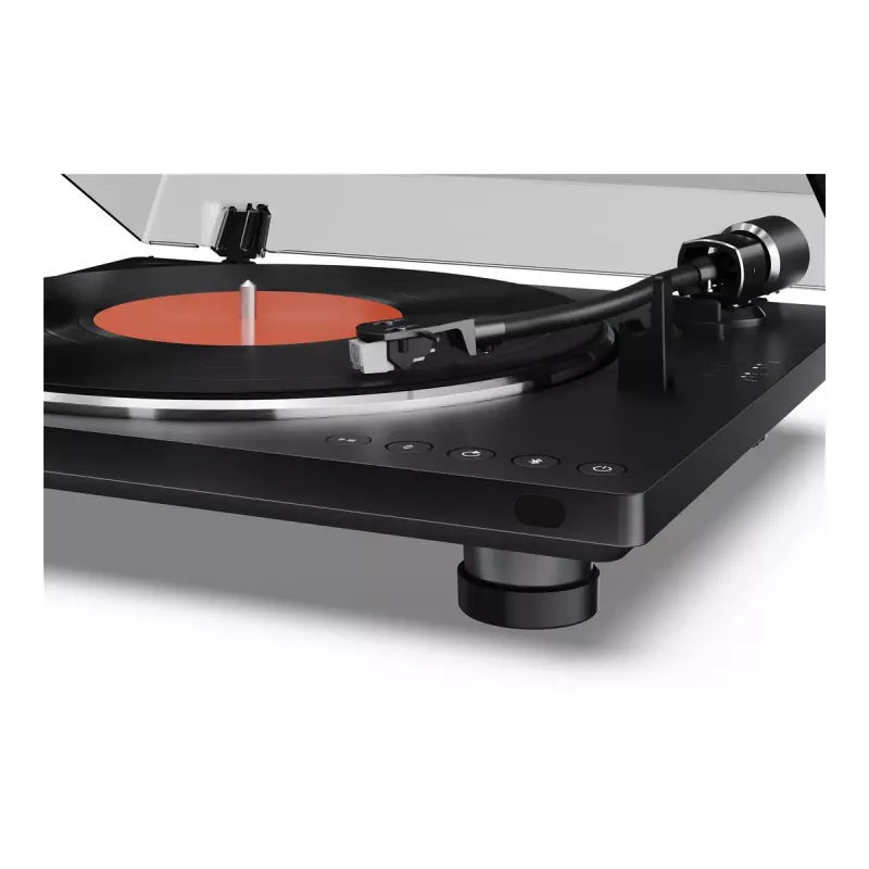 Platenspeler Sharp RP-TT100 zwart direct aangedreven met USB-uitgang voor digitale opname