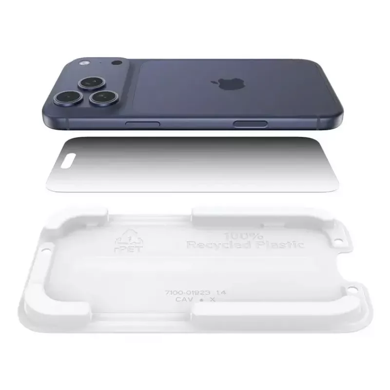 Beeldschermbescherming Belkin ScreenForce InvisiGlass voor iPhone 17 Pro Max antibacterieel valbeschermd