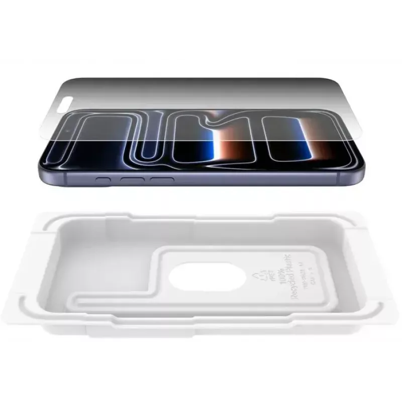 Beeldschermbescherming Belkin ScreenForce InvisiGlass voor iPhone 17 Pro Max antibacterieel valbeschermd