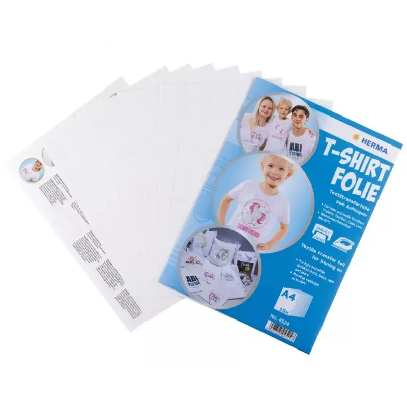 Kledingtransfer HERMA 4524 thermotransfer unisex 10 stuks