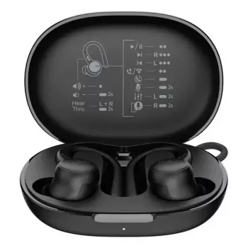 Headset Belkin SoundForm ActiveFit bedraad draadloos Bluetooth zwart