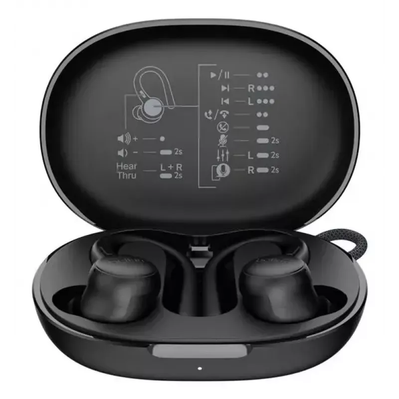 Headset Belkin SoundForm ActiveFit bedraad draadloos Bluetooth zwart