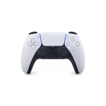 Gamepad Sony DualSense V2 zwart wit — bedraad & draadloos Bluetooth/USB voor PS5, pc, Mac, iOS, Android, 0,28 kg