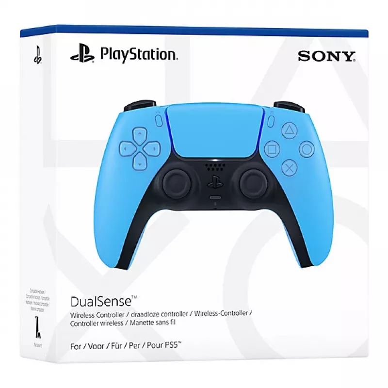 Sony DualSense V2 zwart, blauw Bluetooth/USB gamepad analoog/digitaal PlayStation 5