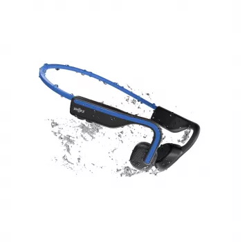 SHOKZ OpenMove hoofdtelefoon draadloos oorbeugel gesprekken/muziek USB Type-C Bluetooth blauw