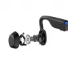 SHOKZ OpenMove hoofdtelefoon draadloos oorbeugel gesprekken/muziek USB Type-C Bluetooth blauw