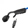 SHOKZ OpenMove hoofdtelefoon draadloos oorbeugel gesprekken/muziek USB Type-C Bluetooth blauw