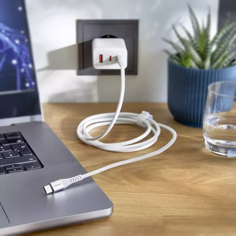 USB-kabel Intenso kabel USB-C naar USB-C 1,5 m 0,48 Gbit/s wit