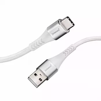 USB-kabel Intenso kabel USB-A naar USB-C 1,5M 0,48 Gbit/s wit