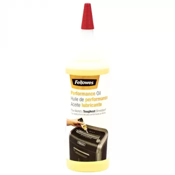 Fellowes Powershred flessen-smeerolie (120ml), smeerolie, amber, 0,12 L, 44,5 mm, 44,5 mm, 161,9 mm