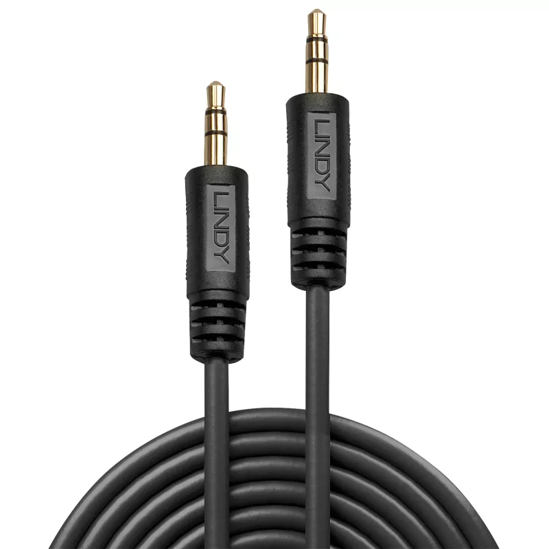 Lindy 5m premium audio 3,5 mm klinkkabel