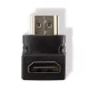 Lindy HDMI-bus naar HDMI-stekker 90° haakse adapter - naar beneden