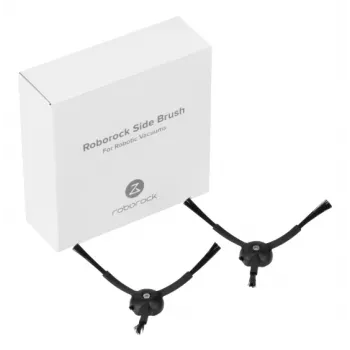 Vervangende zijborstel voor Roborock S5 S7 S8 Q Q Revo serie — zwart, compatibel accessoire