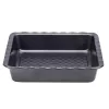 Lasagne-ovenschaal Resto Kitchenware 96115 rechthoekig koolstofstaal 255x255x50 mm