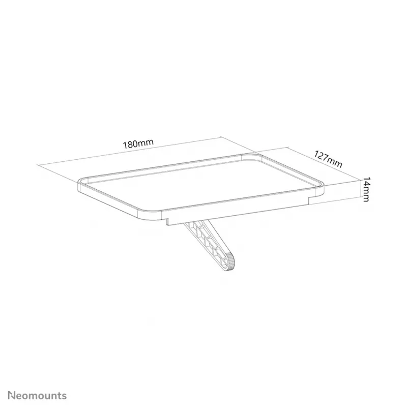 Neomounts AWL28-210BL1 multimediahouder - universeel