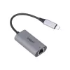 USB 3.0 Type-C naar RJ45 adapter DAHUA TC31 — 1000 Mbit/s, USB-gevoed, Grijs