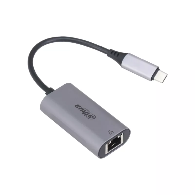 USB 3.0 Type-C naar RJ45 adapter DAHUA TC31 — 1000 Mbit/s, USB-gevoed, Grijs