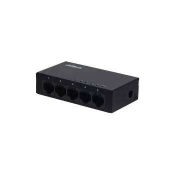 Dahua Technology Access 5-poorts unmanaged Gigabit switch, unmanaged, L2, Gigabit Ethernet (10/100/1000)