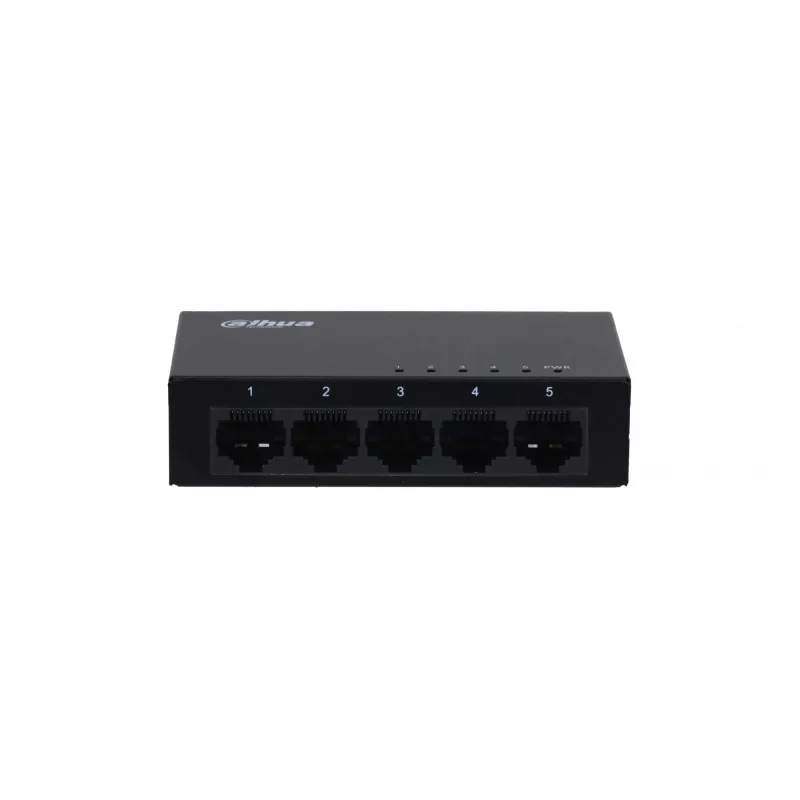 Dahua Technology Access 5-poorts unmanaged Gigabit switch, unmanaged, L2, Gigabit Ethernet (10/100/1000)