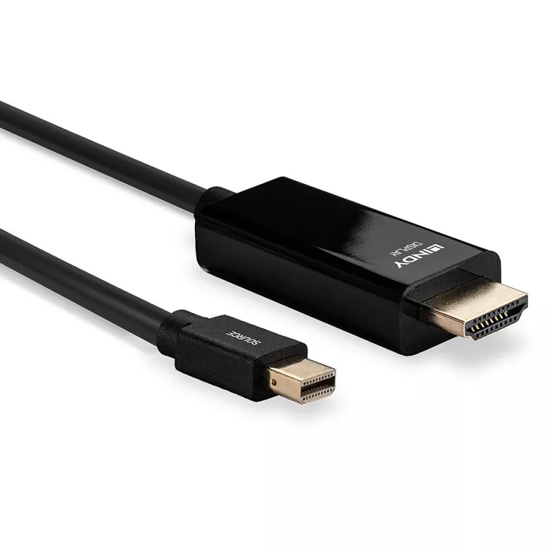 Lindy 36926 Mini DisplayPort-naar-HDMI-kabel, 1 m, passief, 4K30