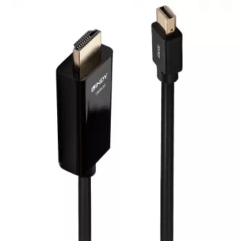 Lindy 2m Mini DisplayPort naar HDMI 10.2G kabel