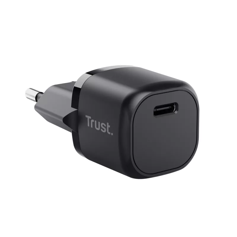 AC-oplader Trust Maxo universeel zwart 12V 3A USB Type-C