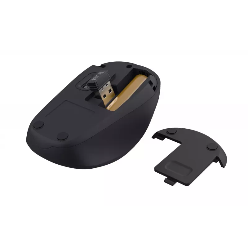 Trust Yvi+ Silent Wireless RF draadloze muis