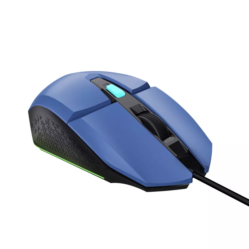 Trust GXT109B FELOX muis gaming dubbelhandig USB Type-A 6400 DPI