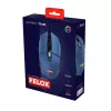 Trust GXT109B FELOX muis gaming dubbelhandig USB Type-A 6400 DPI