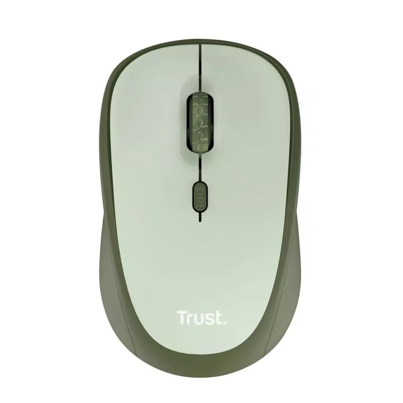 Trust Yvi+ muis office rechtshandig RF draadloos optisch 1600 DPI