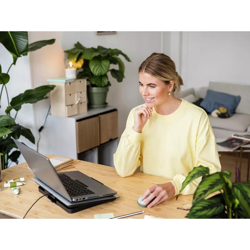Trust Yvi+ muis office rechtshandig RF draadloos optisch 1600 DPI