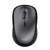 Trust Yvi+ Silent draadloze muis, rechtshandig, optisch, RF draadloos, 1600 DPI, zwart