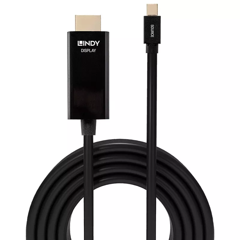 Lindy 3m Mini DisplayPort naar HDMI 10.2G kabel