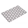 Snijplank Resto Kitchenware 95403 rechthoekig kunststof grijs wit