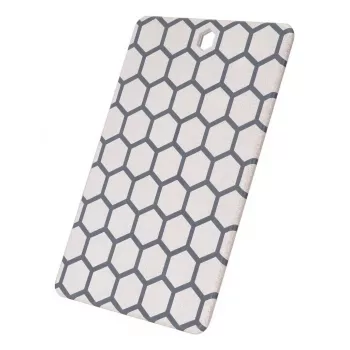 Snijplank Resto Kitchenware 95403 rechthoekig kunststof grijs wit