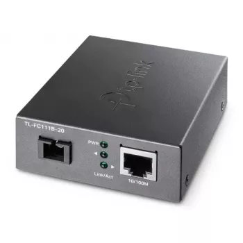 TP-Link 10/100 Mbit/s RJ45 naar 100 Mbit/s singlemode SC WDM bidirectionele mediaconverter