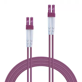 Lindy 5m glasvezelkabel LC/LC OM4, 5 m, OM4, LC, LC