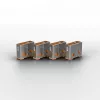 Lindy USB-poortblokkering (zonder sleutel) - 10-pack, kleurcode: oranje