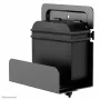 Neomounts AWL-450BL mediaplayer-houder – universeel, wand, 5 kg, 47 - 76 mm, zwart, staal, 128 mm