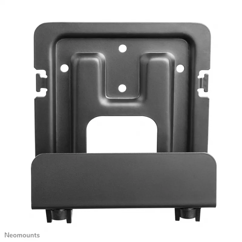 Neomounts AWL-450BL mediaspelerhouder, universeel, ook geschikt voor Apple TV, 5 kg, diepte 47–76 mm, 128 mm, staal, zwart