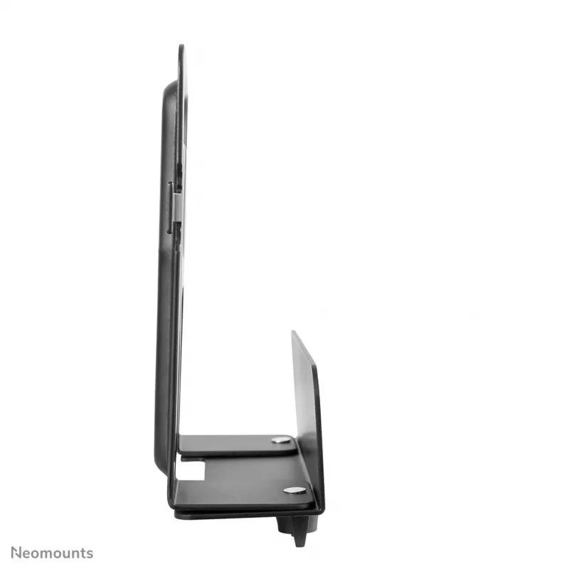Neomounts AWL-450BL mediaspelerhouder, universeel, ook geschikt voor Apple TV, 5 kg, diepte 47–76 mm, 128 mm, staal, zwart