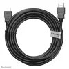 Neomounts HDMI15MM HDMI-kabel – 5 meter, 5 m, HDMI type A (standaard), HDMI type A (standaard), 10,2 Gbit/s, zwart