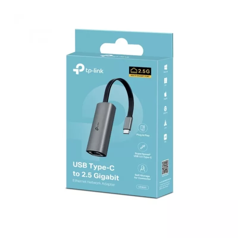 TP-Link UE302C netwerkkaart Ethernet 2500 Mbit/s