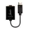 Lindy 41006 actieve DisplayPort-naar-VGA-converter, 0,15 m, zwart