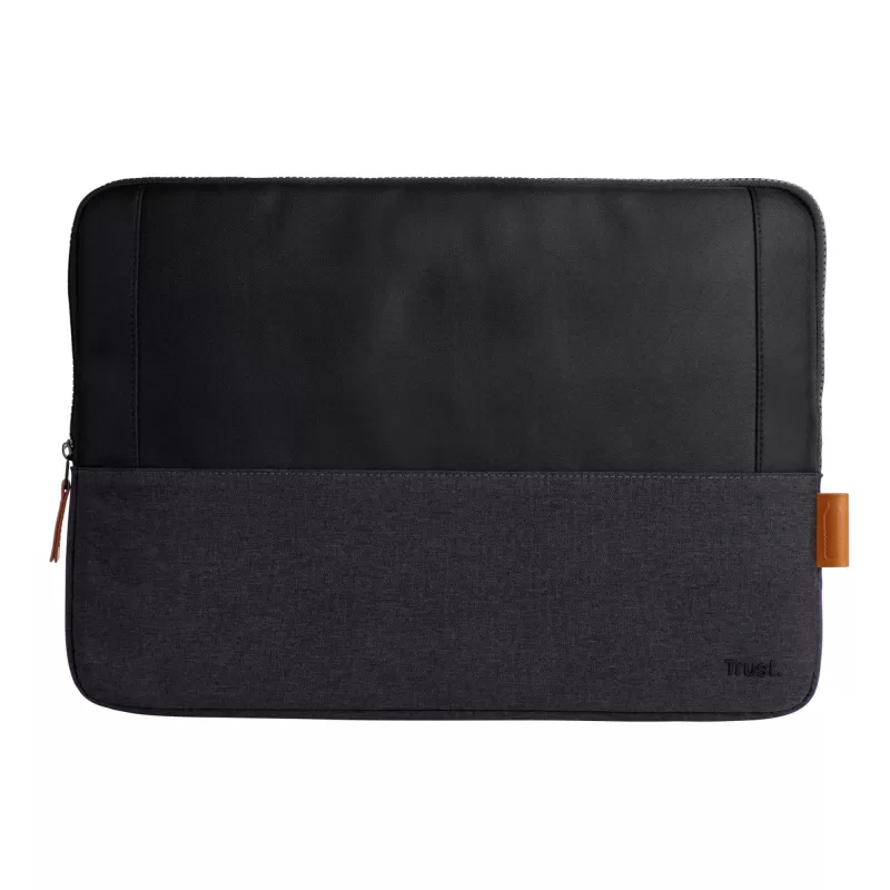 Sleeve-tas TRUST Lisboa 40,6 cm 16 inch zwart licht monochroom