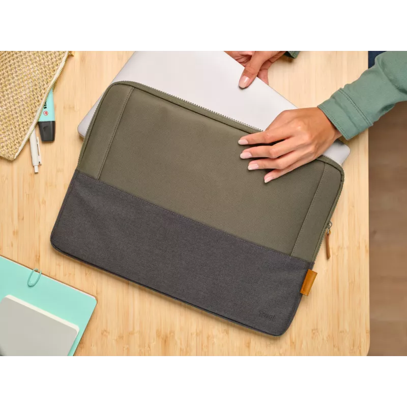 Sleeve Trust Lisboa 40,6 cm 16 inch groen