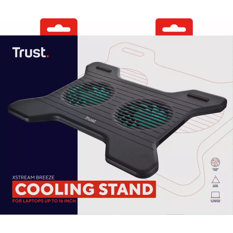 Trust Breeze laptop-koelpad 40,6 cm (16 inch)