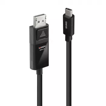 Lindy 2m USB Type-C naar DP 4K60 adapterkabel met HDR
