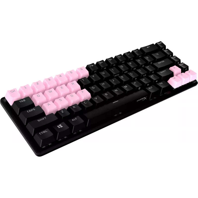Toetsenbordkap HyperX Rubber Keycaps gaming-accessoireset Roze US-layout voor HyperX en Cherry MX-stijl schakelaars