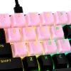 Toetsenbordkap HyperX Rubber Keycaps gaming-accessoireset Roze US-layout voor HyperX en Cherry MX-stijl schakelaars